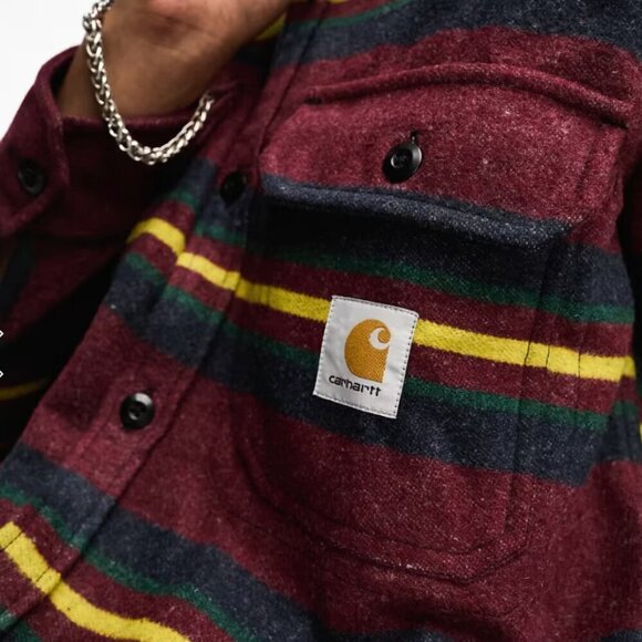 NWT Carhartt WIP Oregon Shirt Jacket L - Picture 3 of 13